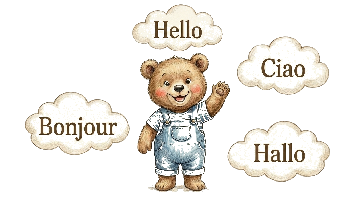 Hello in many languages