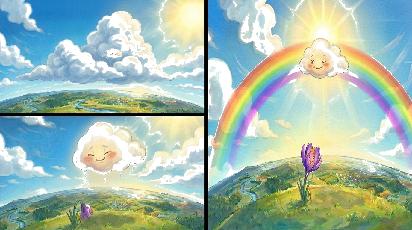 The Little Cloud's Hug